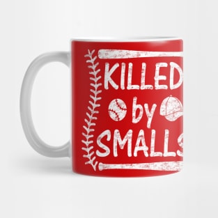 Killing Me Smalls Killed by Smalls Funny Baseball Mug